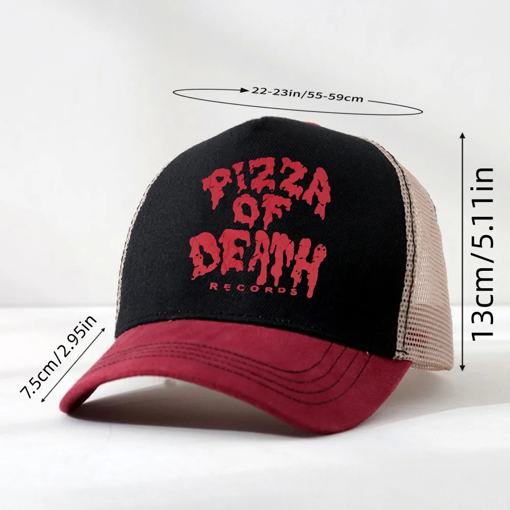 Pizza of Death Japanese Record Mesh Baseball Cap