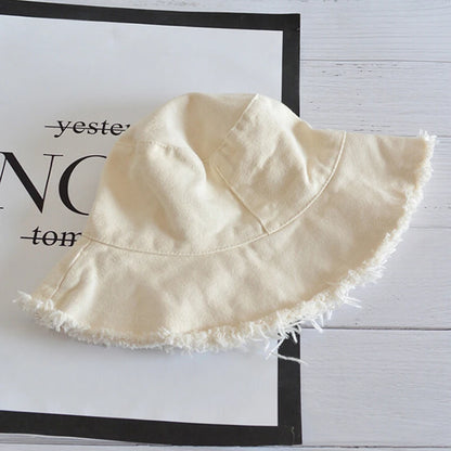 Fashion Women Cotton Bucket Hats Female Summer Autumn