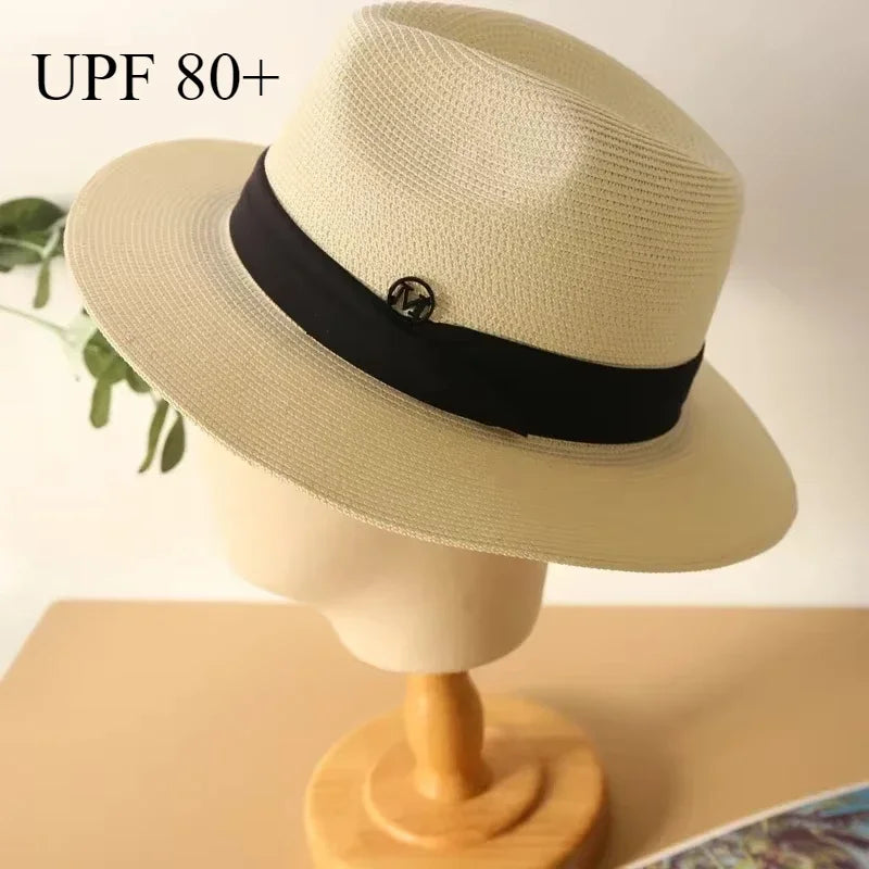Designer M Big Size XL 61cm 63cm Travel  Panama Straw Hats