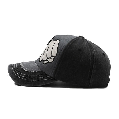 Vintage Washed Baseball Cap Adjustable Casual Sports Cap