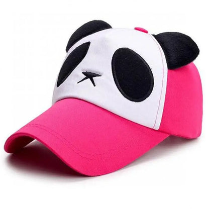 Summer Cute Panda Baseball Caps For Men Women Cotton Hip Hop Sun Protection Boys Girls Outdoor