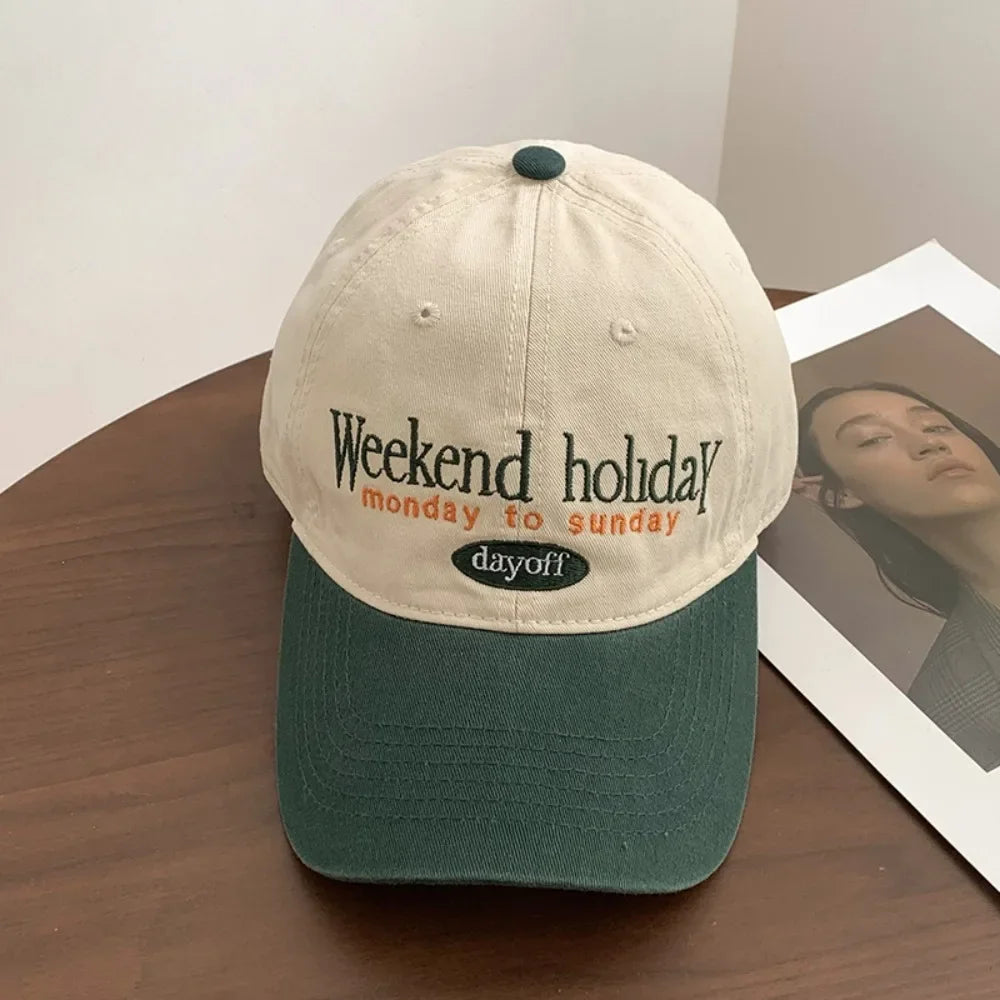 Retro Baseball Cap Versatile Sunscreen And Shading Hat