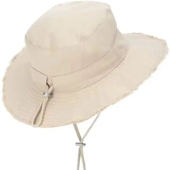 Outdoor Women Bucket Hat Wide Brim Fisherman Hat
