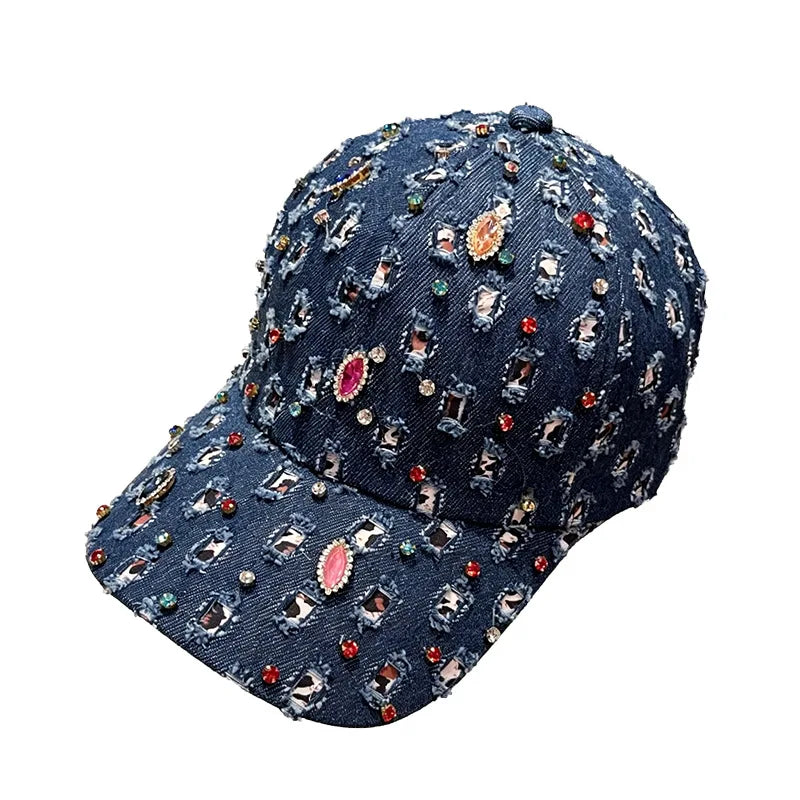 New Spring/Summer Washed Denim Baseball Cap