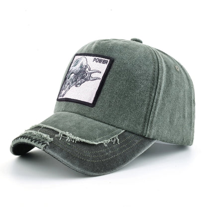 Vintage Denim Baseball Cap