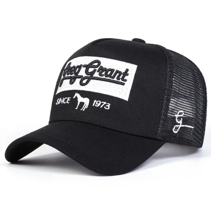 Unisex Since 1973 Letter Embroidery Baseball Net Caps