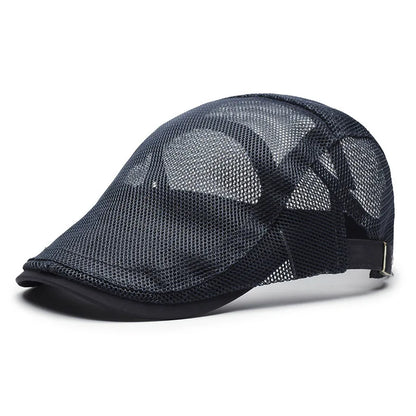 Summer Hollow Mesh Beret Breathable Sun Hat