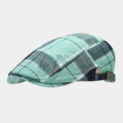 Adjustable Flat Newsboy Beret Hat For Women And Men