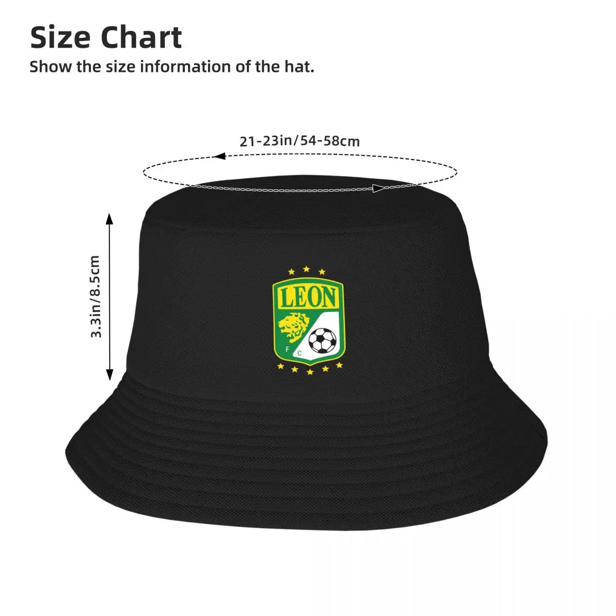 Clb Leon FC Bucket Hat Luxury Brand Visor fashionable Women's Beach Outlet Men's