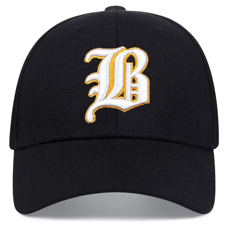 Bee Baseball Cap Hip Hop Casual Cotton Embroidery Honeybee Baseball Hat Outdoor Sports Cap Cats