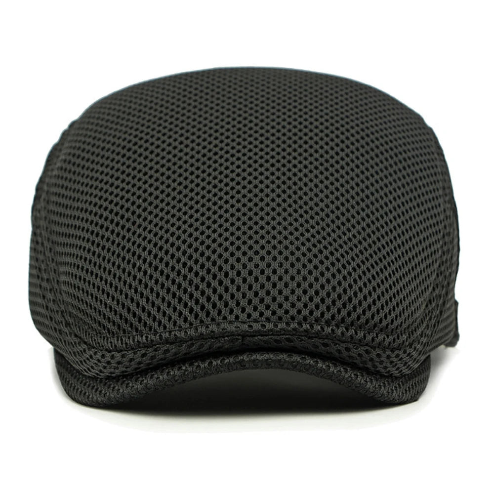 Beret Cap Spring Summer Mesh Cap Breathable Sun Hat