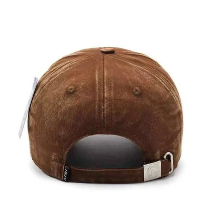Unisex Vintage Washed Ripped Denim Baseball Cap