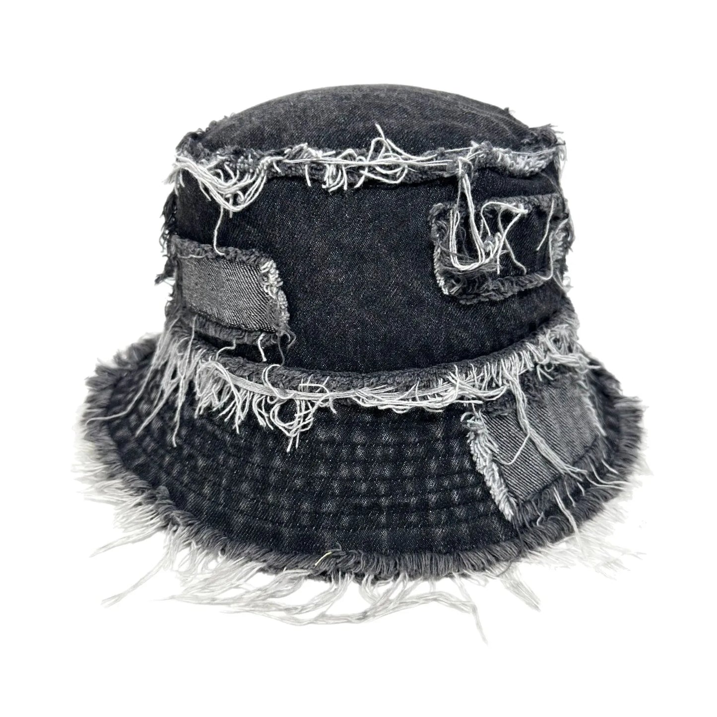 New Autumn Washed Denim Bucket Hat For Women