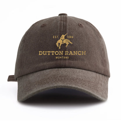 Minimalist Retro Style Casual Soft Adjustable Dad Hat