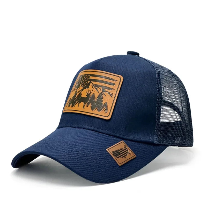 Fashion Leathers Baseball Caps Female Male Sport Visors Snapback Cap Sun Hat Designer Trucker Hat