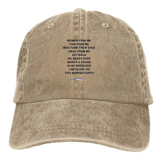 Women Want Me Fish Fear Me Meme Casquette Peaked Cap