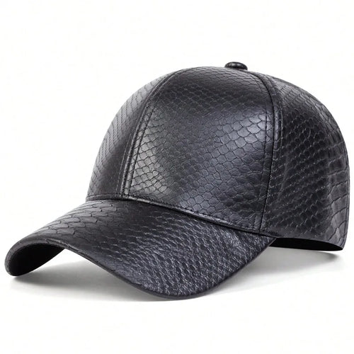 PU Leather Baseball Cap, Spring And Autumn Styles