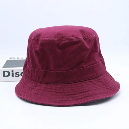 Big Head Plus Size Bucket Hat Cotton Panama Fisherman Hat