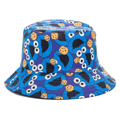 Unisex Bucket Cap Fruit Printing Hats Summer