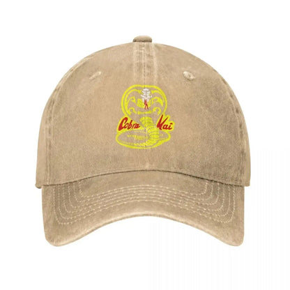 Hip Hop Baseball Cap Adjustable Hat Cobra Kai The Karate Kid Spring Autumn Cap Hats