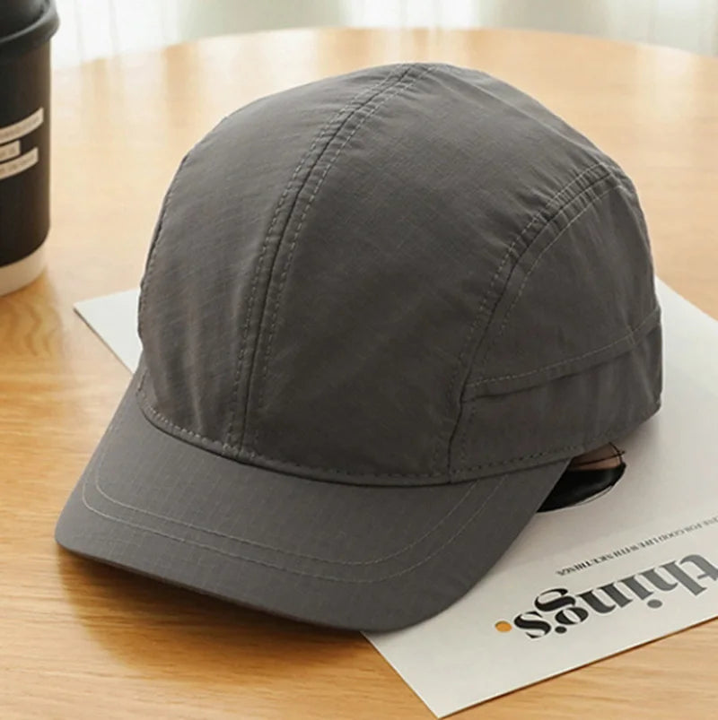 Summer Thin Quick-drying Baseball Cap Short-brimmed Outdoor