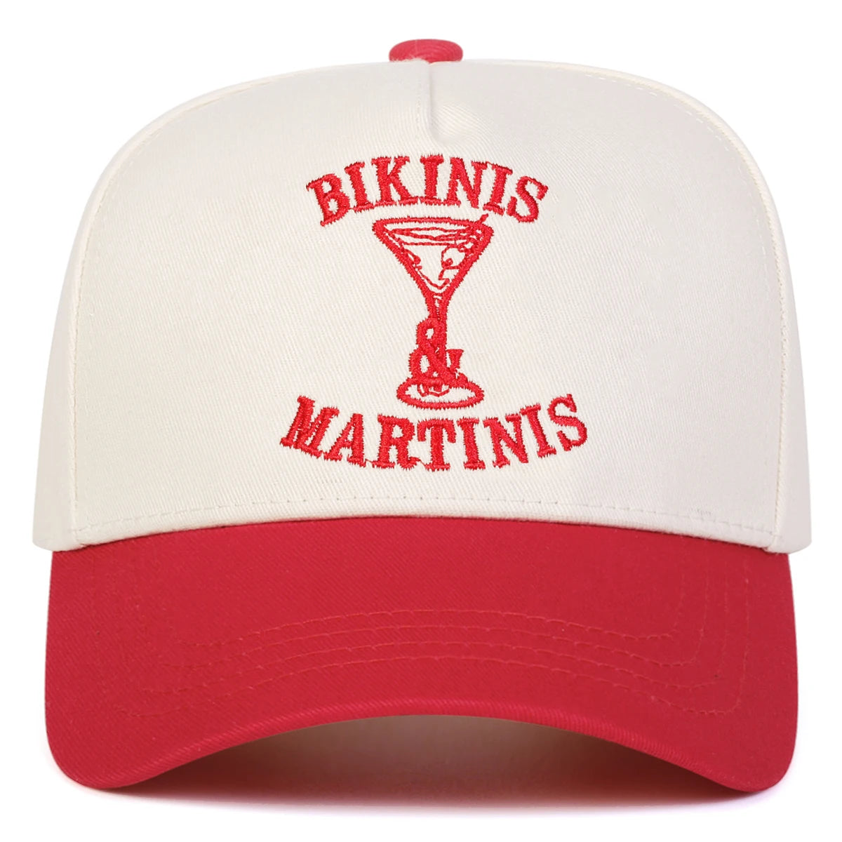 Unisex Bikinis Martinis Embroidery Baseball Caps Spring Autumn