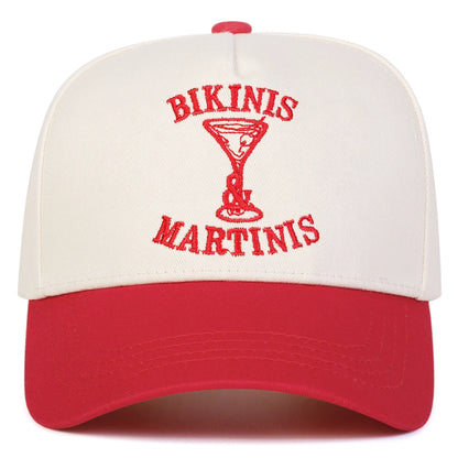 Unisex Bikinis Martinis Embroidery Baseball Caps Spring Autumn