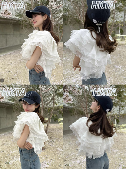 Baseball Hat Summer Sunscreen Hats Japanese Style New Letter Flower Embroidered Caps Sweet Cool Girls Hats