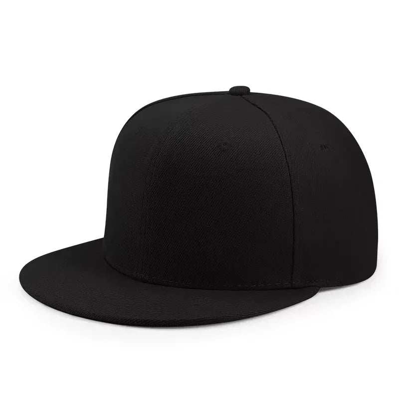 Baseball Caps Adult Flat Peak Hip Hop Fitted Hat Men Women