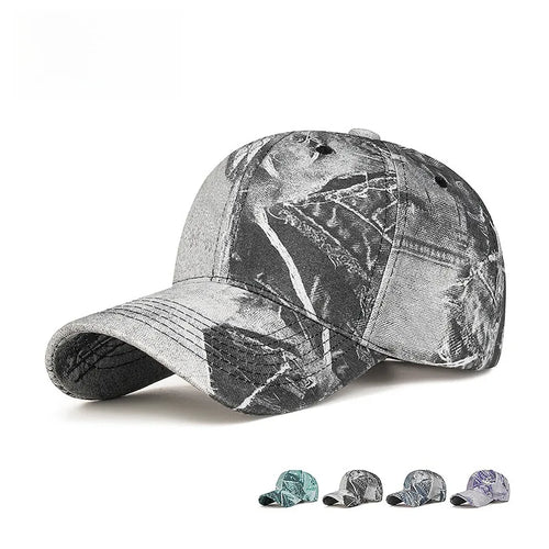 Fashion Women Men Washed Cotton Baseball Cap Male Female Retro Four Seasons For Women Men