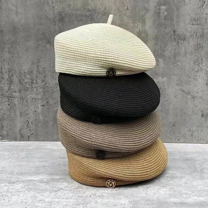 Fashion Summer Celebrity Elegant Stereotype Fine Straw Fedoras