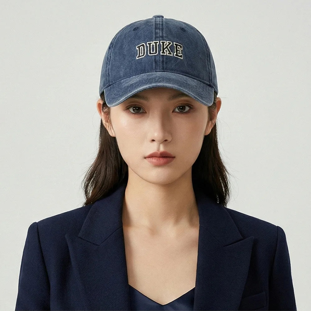 New Washed Cotton Retro Baseball Cap