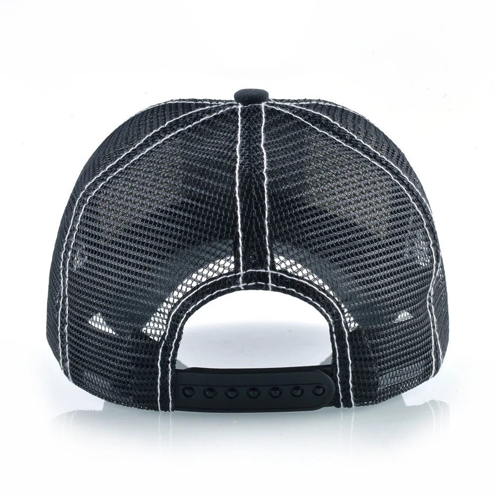 Embroidery Dragon Baseball Cap Men Outdoor