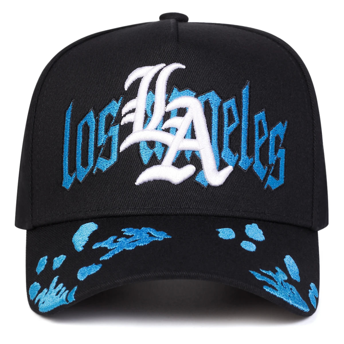 Unisex Gothic LA Los Angeles Embroidery Baseball Caps Spring Autumn Sports Cap