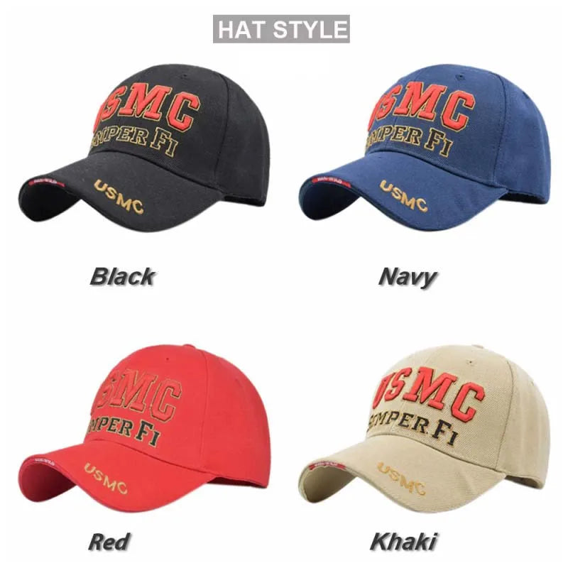 Baseball Caps Outdoor Sports Cap USMC Hat