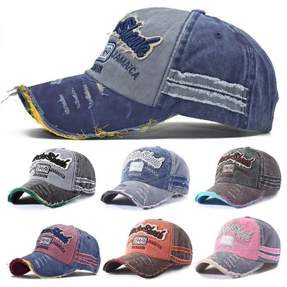 Embroidery Baseball Caps Baseball Hats Sunscreen Hats