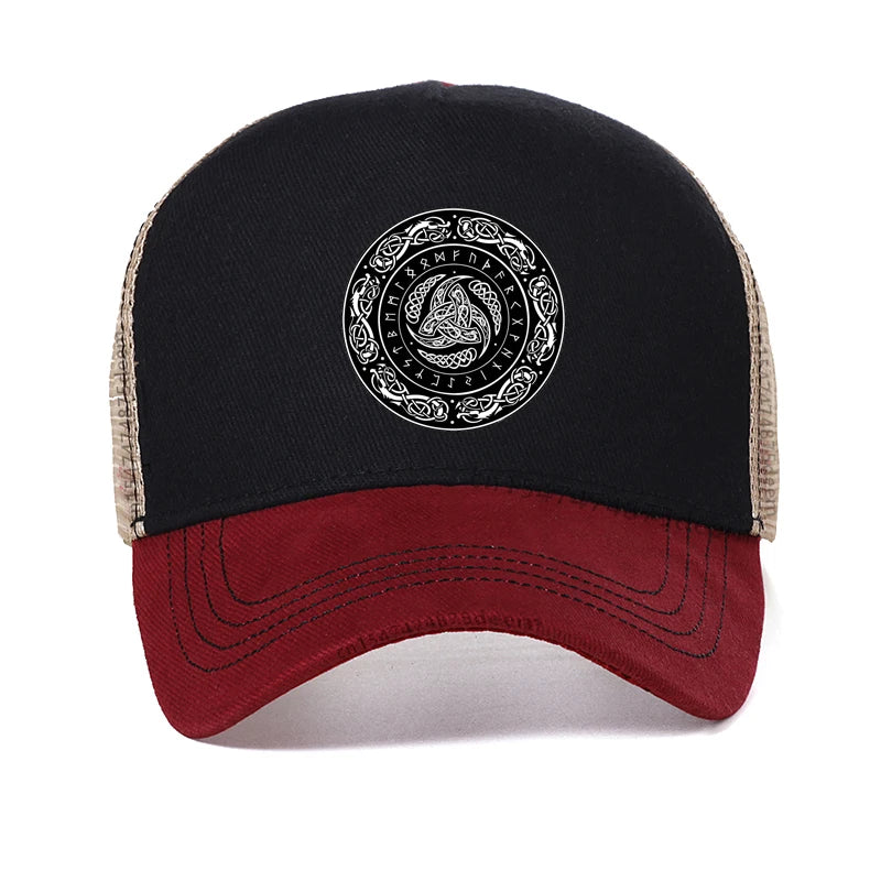 Vikings Ragnar Lothbrok Skullies Baseball Cap