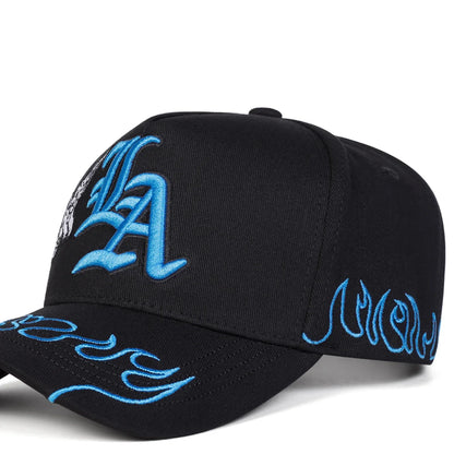 Unisex Gothic LA Angel Embroidery Baseball Caps Spring Autumn