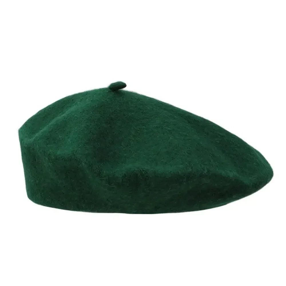 Berets Hat Autumn Winter Warm Wool Berets Hat