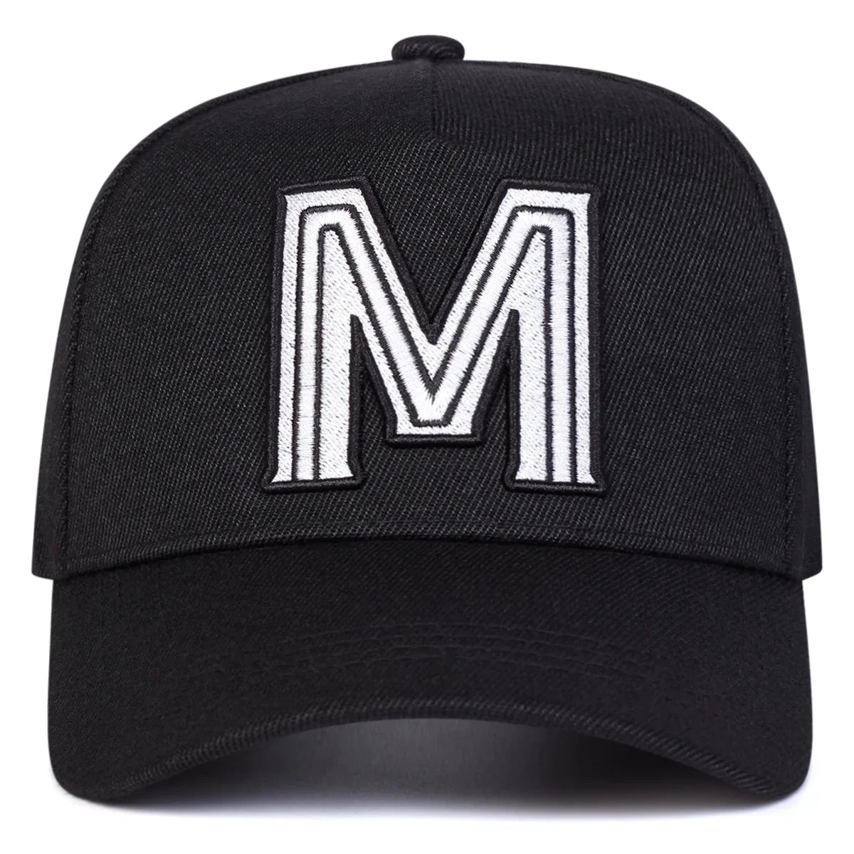 Unisex M Letter Embroidery Baseball Caps Spring and Autumn