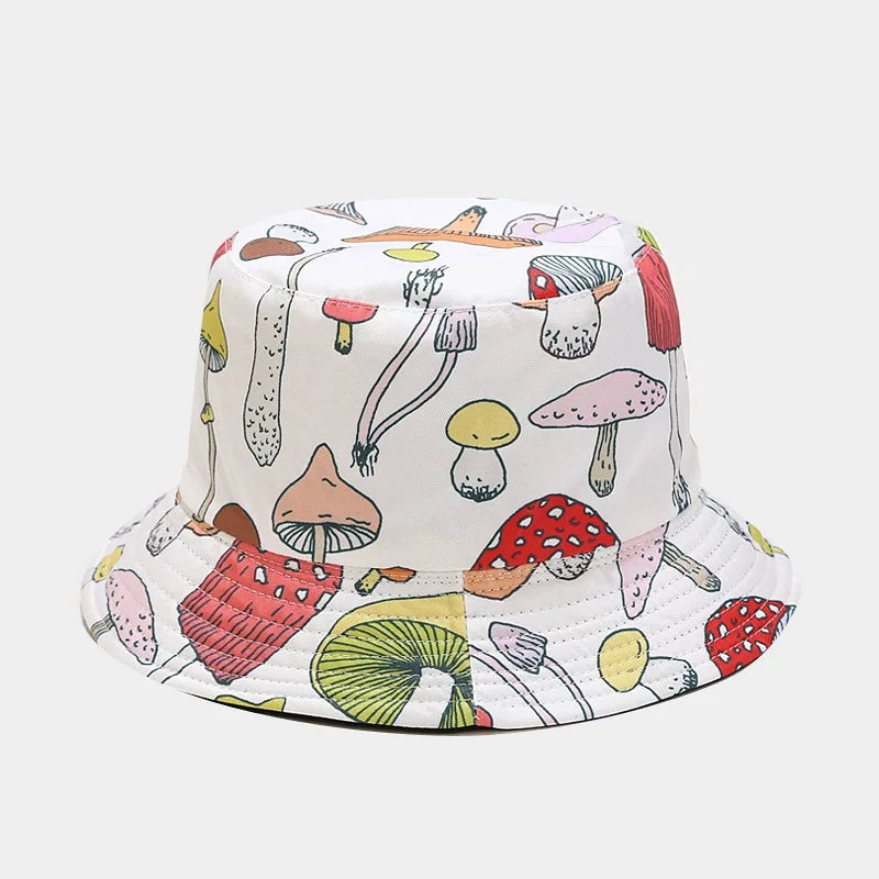 Colorful Print Bucket Hat Panama For Women And Men