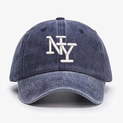 Embroidered NY Letters New York Vintage Baseball Caps Men Women
