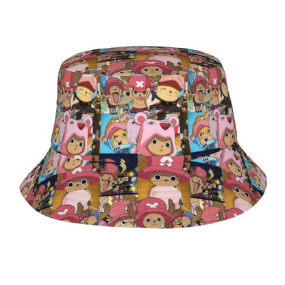 Women Men Bucket Hat Cosplay Tony Tony Chopper Spring Picnic Headwear Outdoor Fishing Fisherman Caps