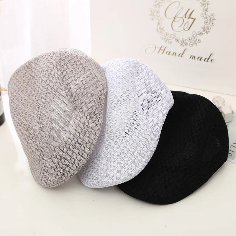 Summer Breathable Berets Men