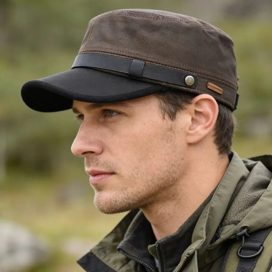 Four Seasons Waxed Canvas Cotton Military Caps