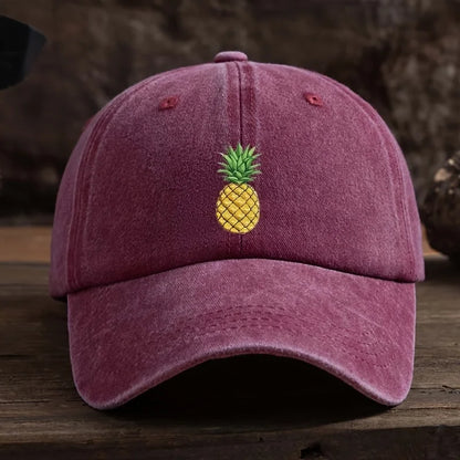Pineapple Printed Baseball Cap