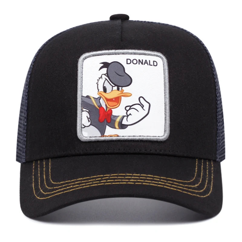 High Quality Brand Anime Cartoon Snapback Cotton Baseball Cap Men Women