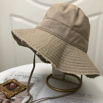 Hairy Fisherman Hat Women's Summer Style Sun Shading Spring and Autumn
