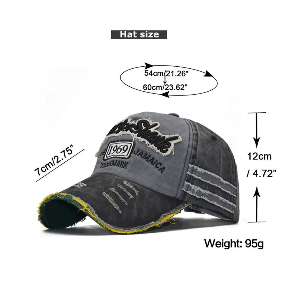 Embroidery Baseball Caps Baseball Hats Sunscreen Hats