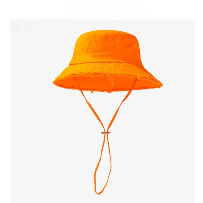 Big Head Leisure Protection Sun Protect Beach Cotton Bucket Hat